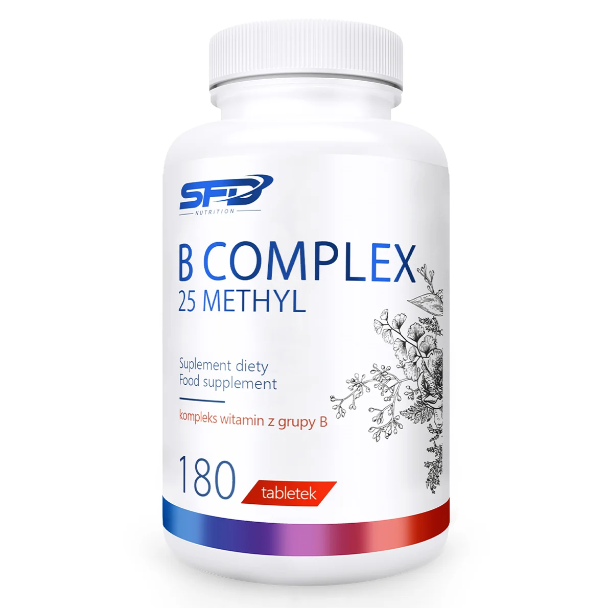 SFD B Complex 25 Methyl, 180 tabletek