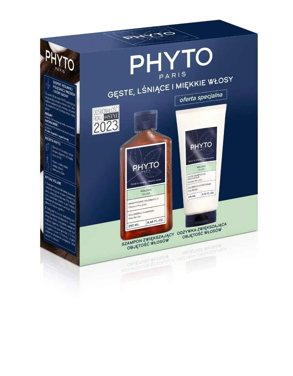 PHYTO Volume szampon, 250 ml + odżywka, 175 ml