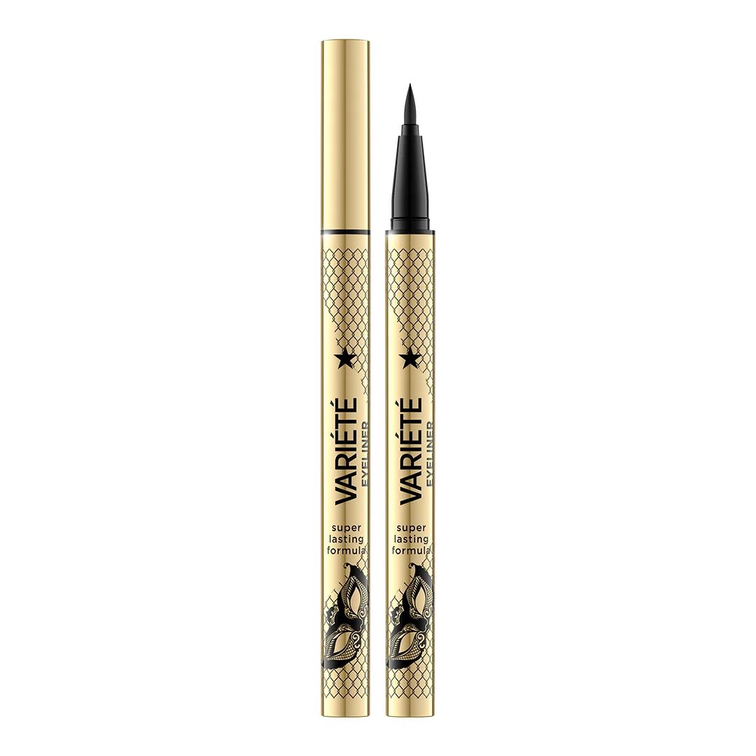 Eveline Cosmetics Variete wodoodporny eyeliner w pisaku czarny, 2 g