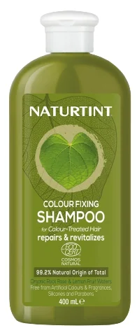 Naturtint Colour Fixing, regenerujący szampon utrwalający kolor włosów, 400 ml