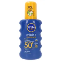Nivea Sun Spray Protect&Moisture Spray do opalania SPF50+, 200 ml