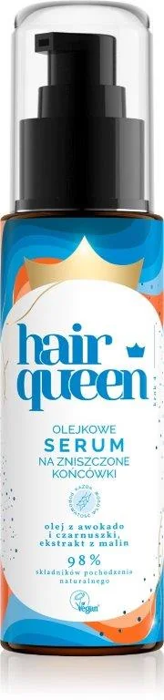 Hair Queen olejkowe serum na zniszczone końcówki, 80 ml