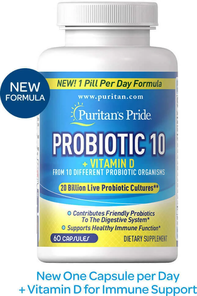 ProBiotic 10, suplement diety, 60 kapsułek