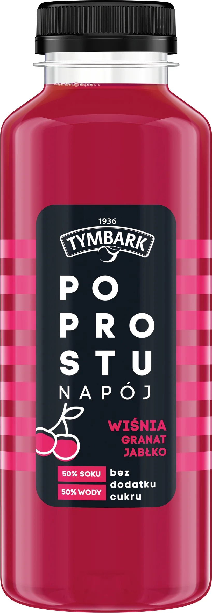 Tymbark Po Prostu Napój wiśnia-granat, 400 ml