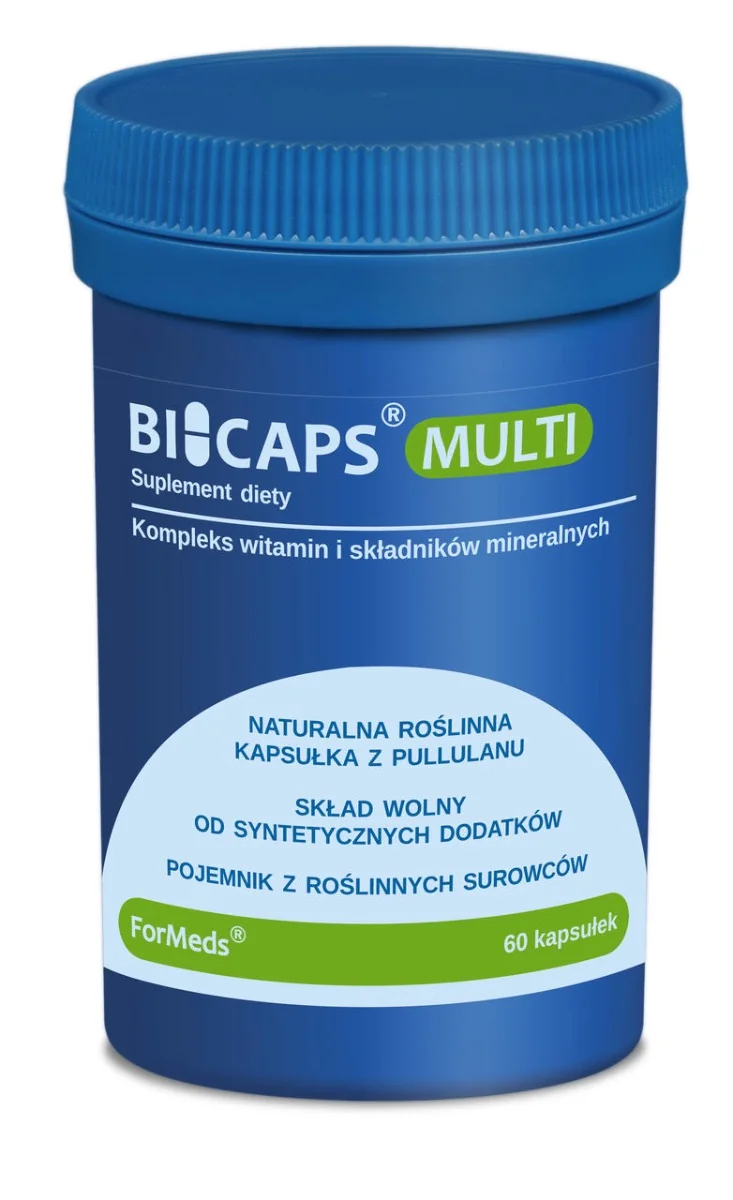 Bicaps Multi, suplement diety, 60 kapsułek