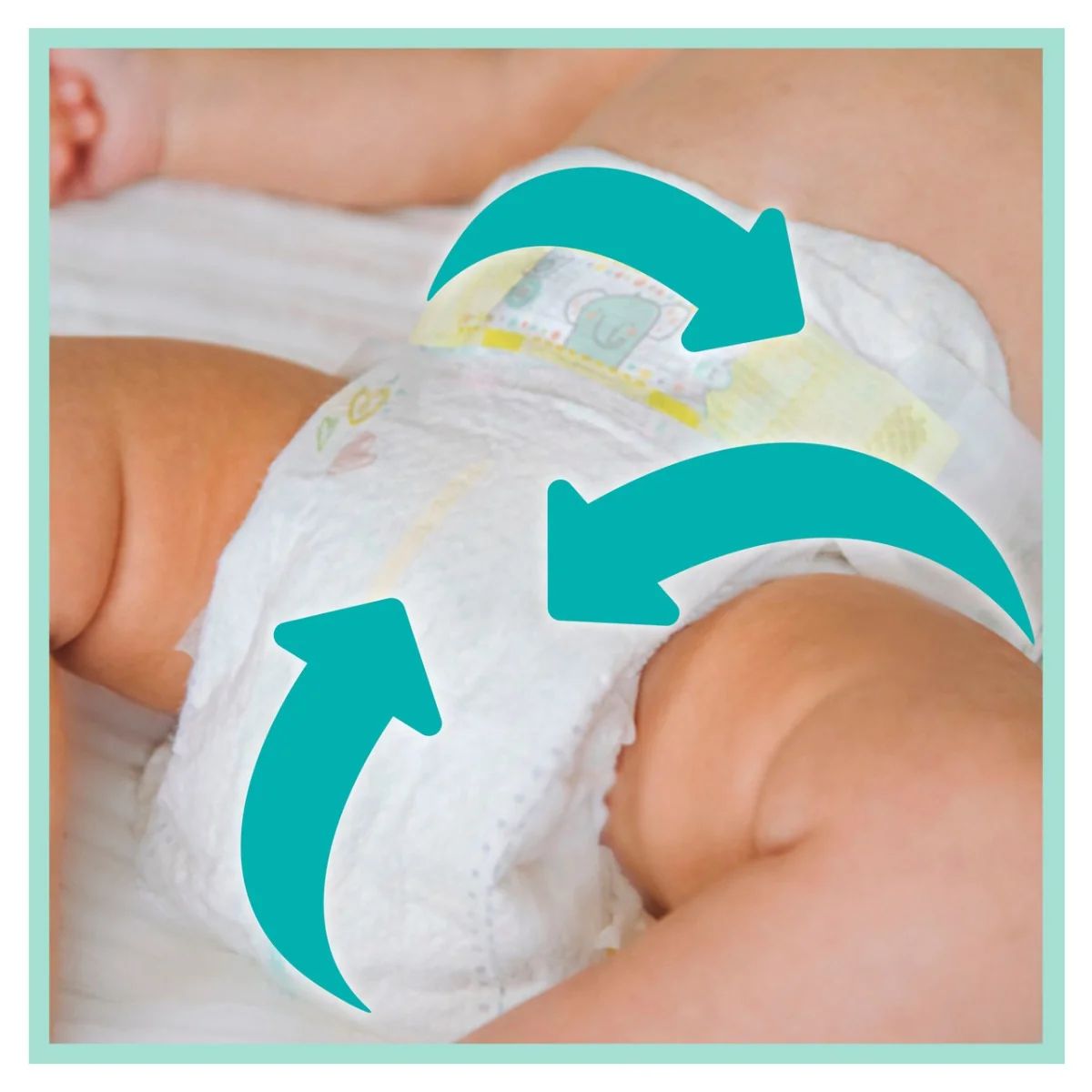 Pampers Premium Care pieluchy, rozmiar 3, 120 szt.