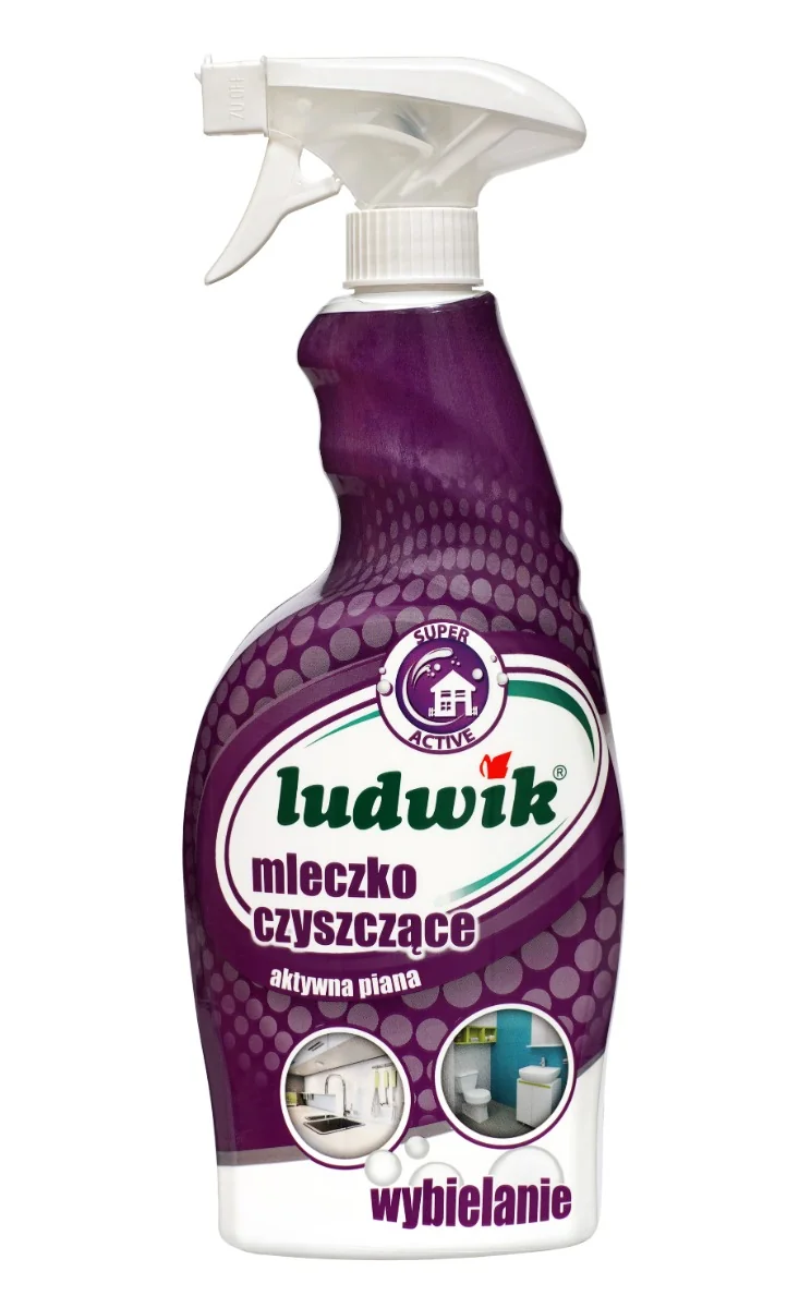 Ludwik Super Active mleczko czyszczące w sprayu, 750 ml