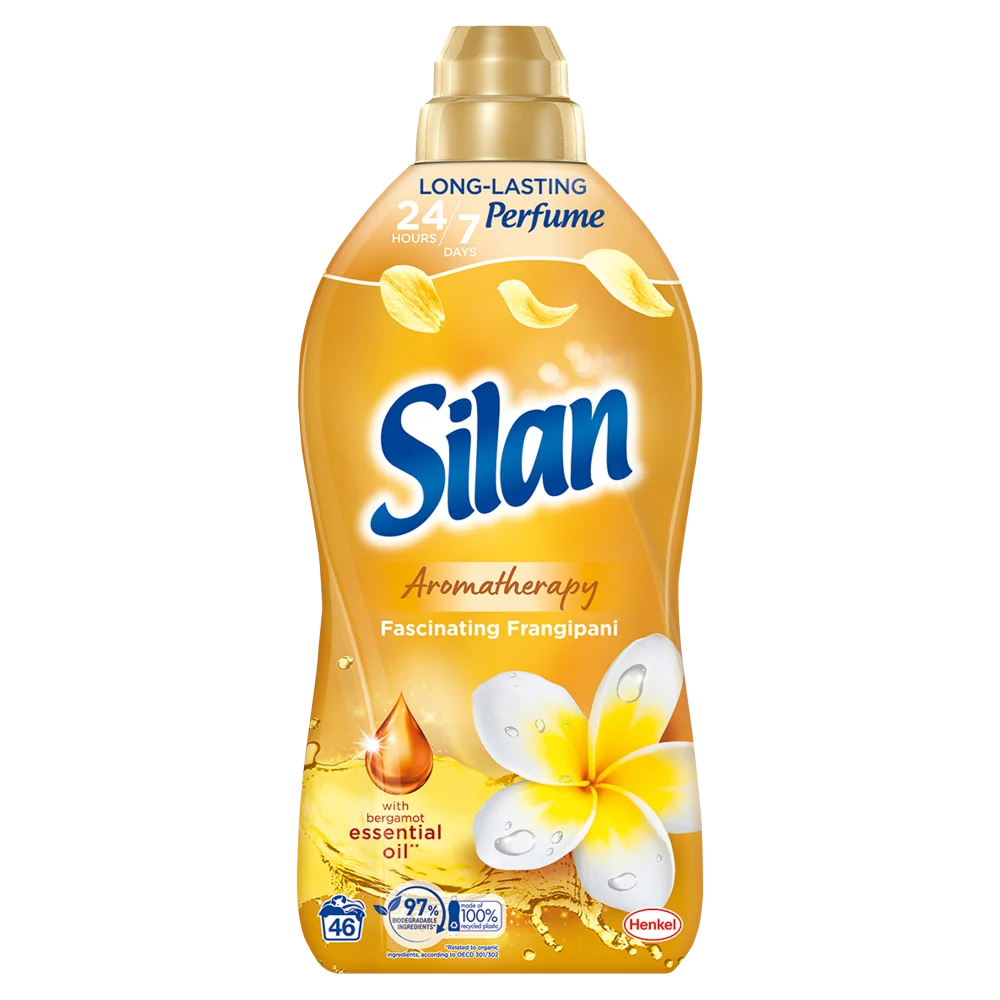 Silan Aromatherapy Fascinating Frangipani płyn do zmiękczania tkanin, 1012 ml