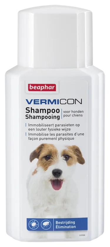 Beaphar Vermicon szampon przeciwpchłowy dla psów, 200 ml