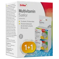 Multivitamin Senior Dr. Max, suplement diety, 60 + 60 tabletek