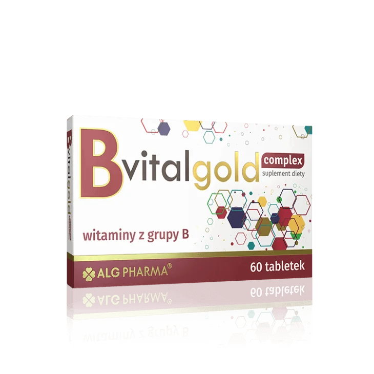 B VitalGold Complex, suplement diety, 60 tabletek