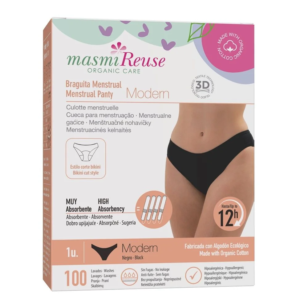 Masmi, majtki menstruacyjne Modern rozmiar XL, 1 szt.