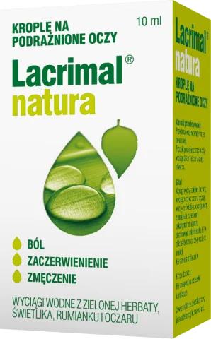 Lacrimal Natura krople do oczu, 10 ml