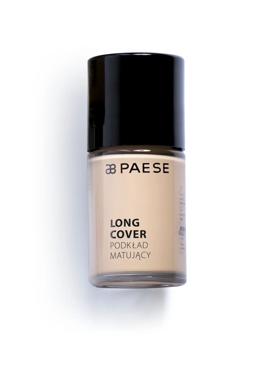 Paese Long Cover podkład matujący, 03M naturalny, 30 ml