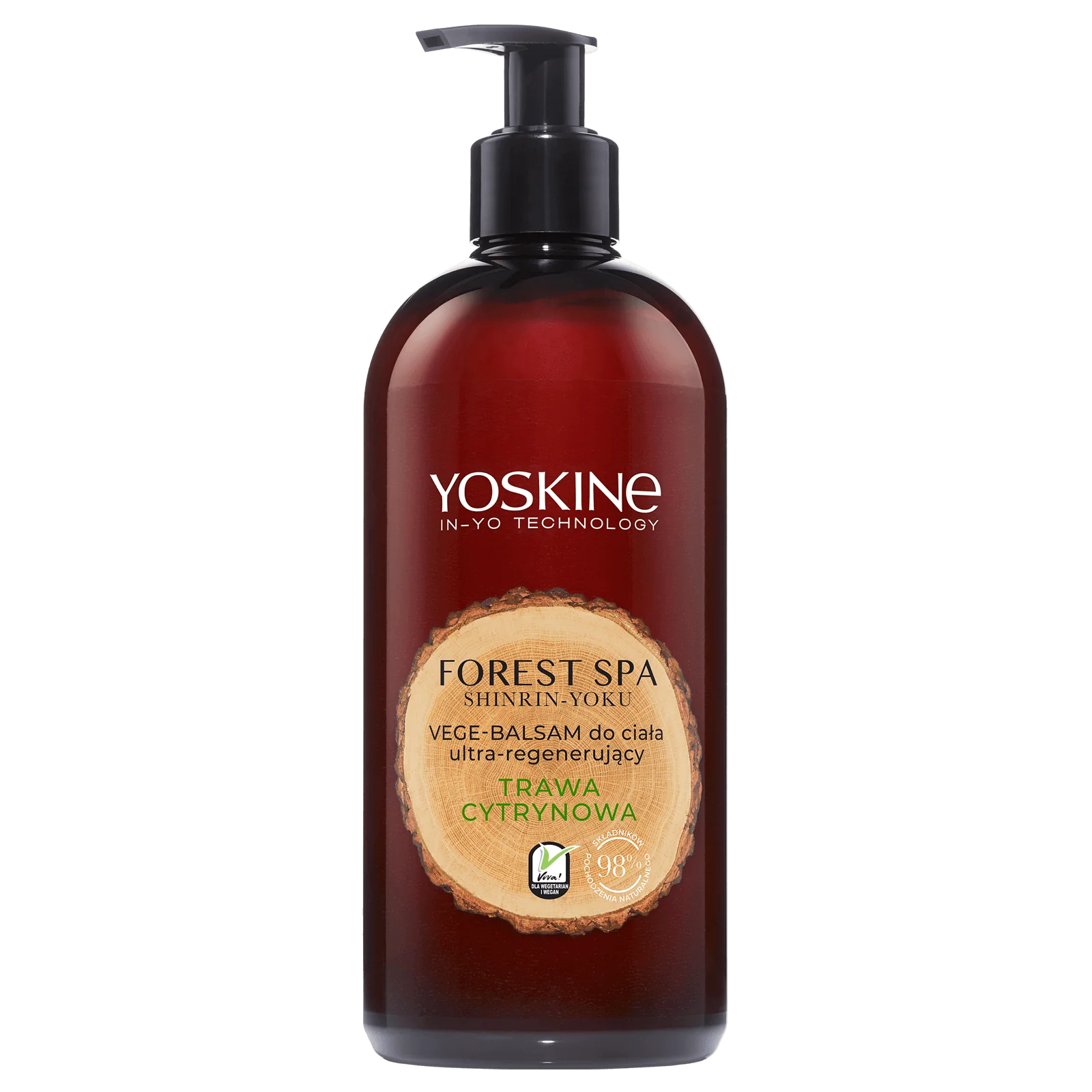 Yoskine Forest SPA vege-balsam do ciała trawa cytrynowa, 400 ml