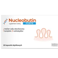 Norsa Pharma Nucleobutin Forte, 60 kapsułek