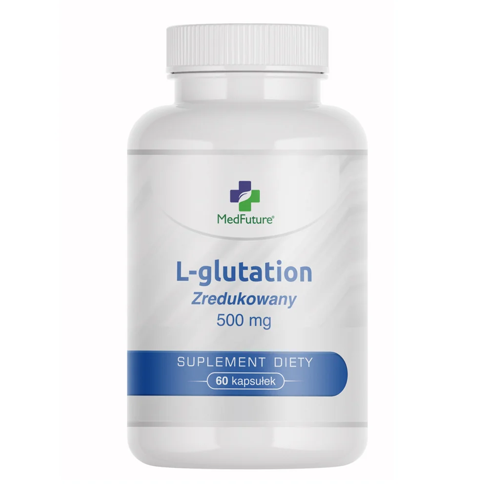 MedFuture L-Glutation zredukowany 500 mg 60 kapsułek 