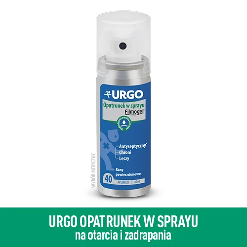 Urgo antyseptyczny opatrunek w sprayu, 40 ml