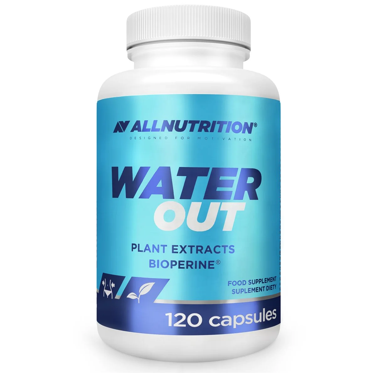 ALLNUTRITION Water Out, 120 szt.