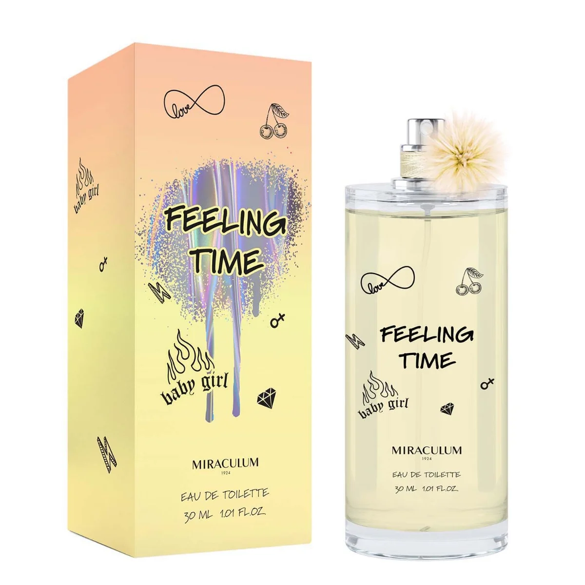 Miraculum Feeling Time woda toaletowa dla nastolatek, 30 ml