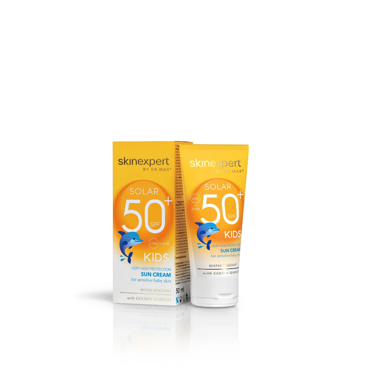 Skinexpert by Dr. Max® Solar Sun, Cream SPF 50+ Kids, 50 ml