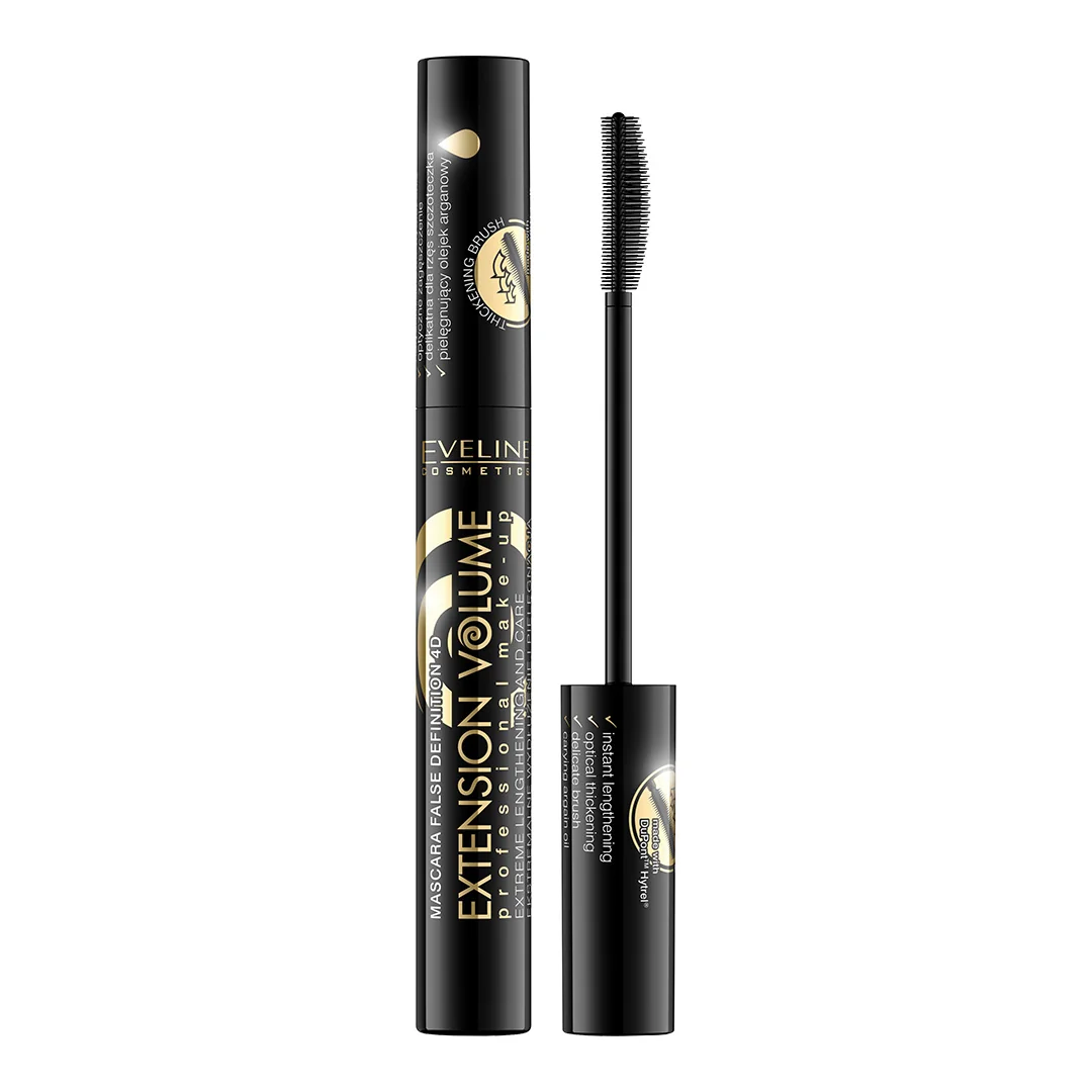 Eveline Cosmetics Extension Volume Mascara tusz do rzęs, 10 ml