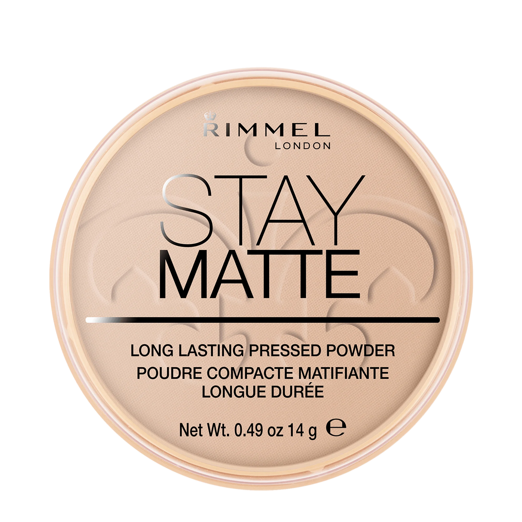 Rimmel Stay Matte puder matujący Silky Beige 005, 14 g