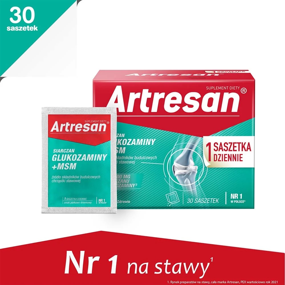 Artresan, suplement diety, 30 saszetek