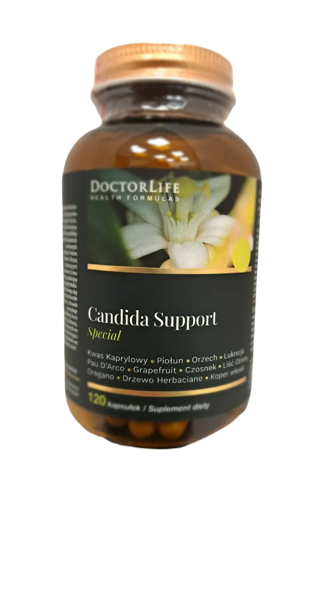 Doctor Life Candida Support Special, 120 kapsułek 