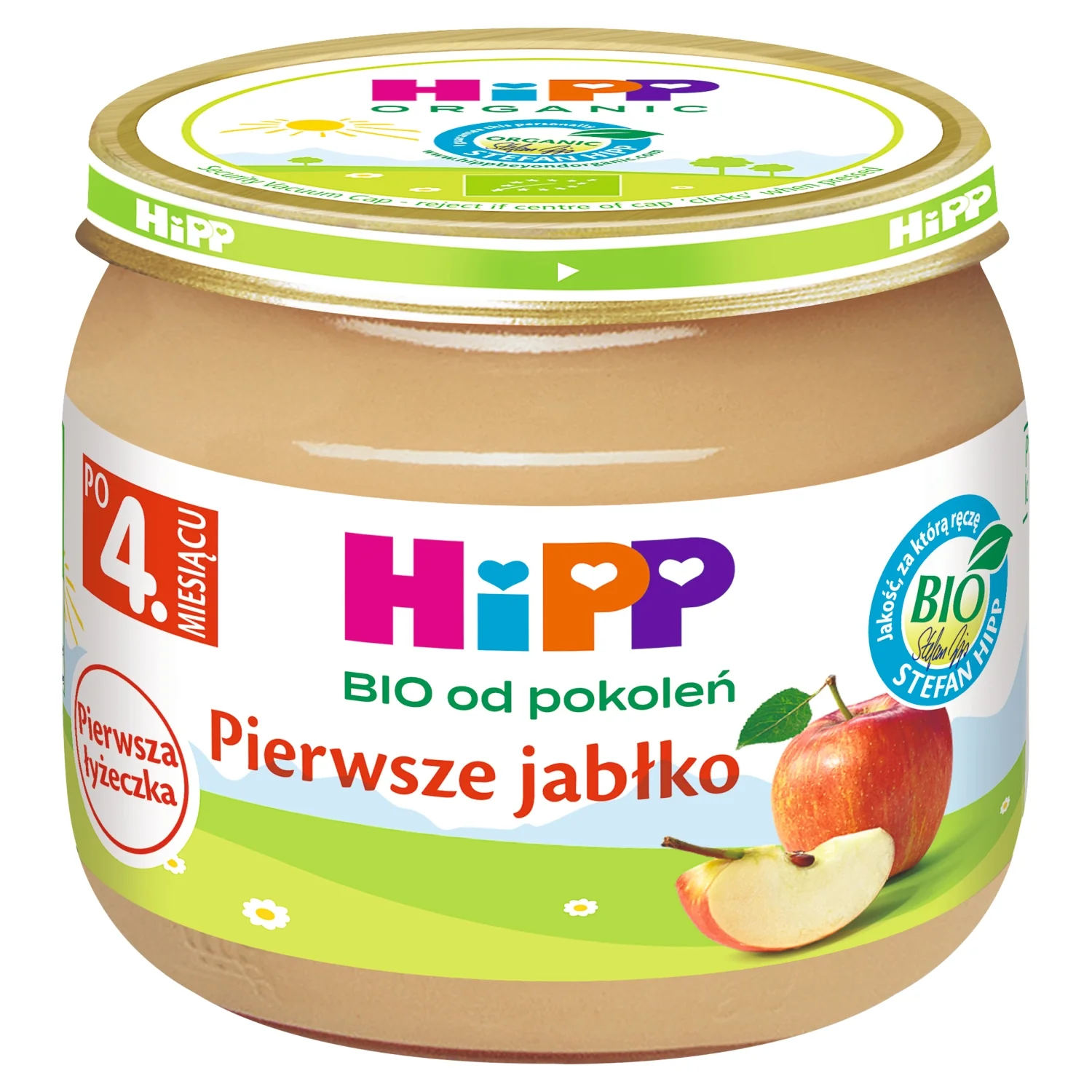 HiPP BIO od pokoleń deserek owocowy pierwsze jabłko po 4 miesiącu, 80 g