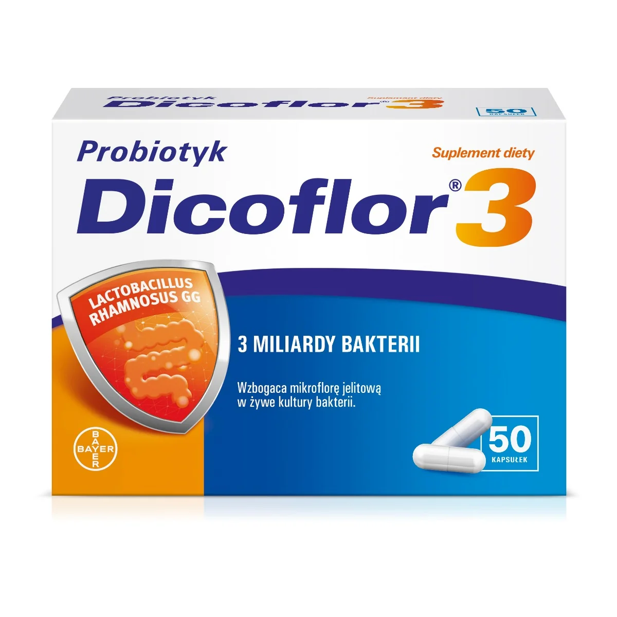 Dicoflor 3, 50 kapsułek