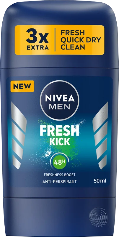 Nivea Men Fresh Kick, antyperspirant w sztyfcie, 50 ml