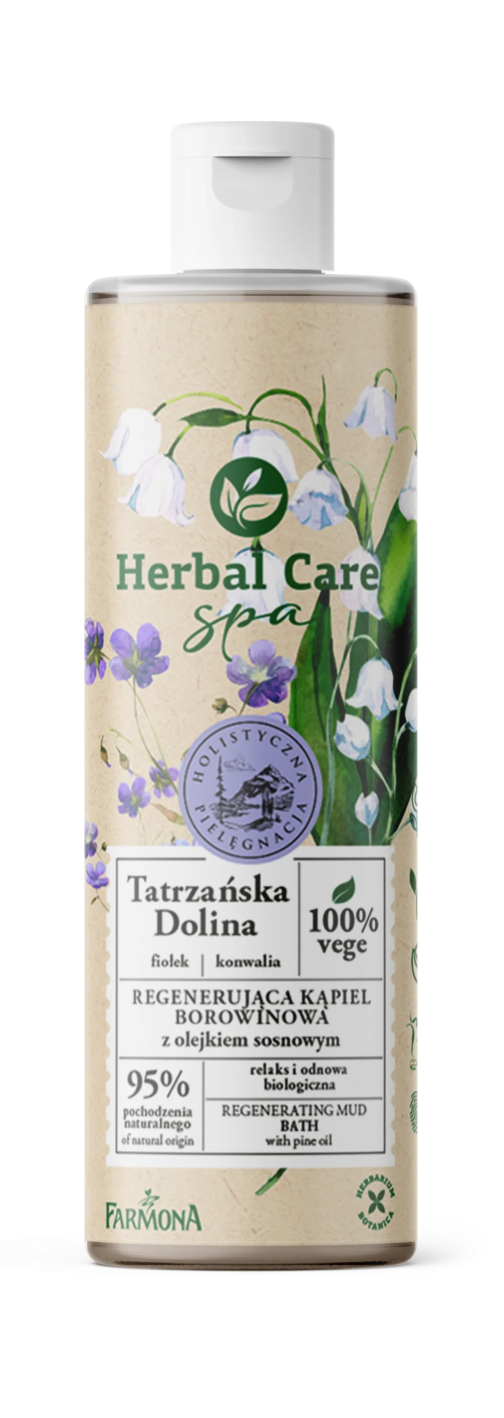 Herbal Care SPA Tatrzańska Dolina, regenerująca kąpiel z olejkiem sosnowym, 400 ml