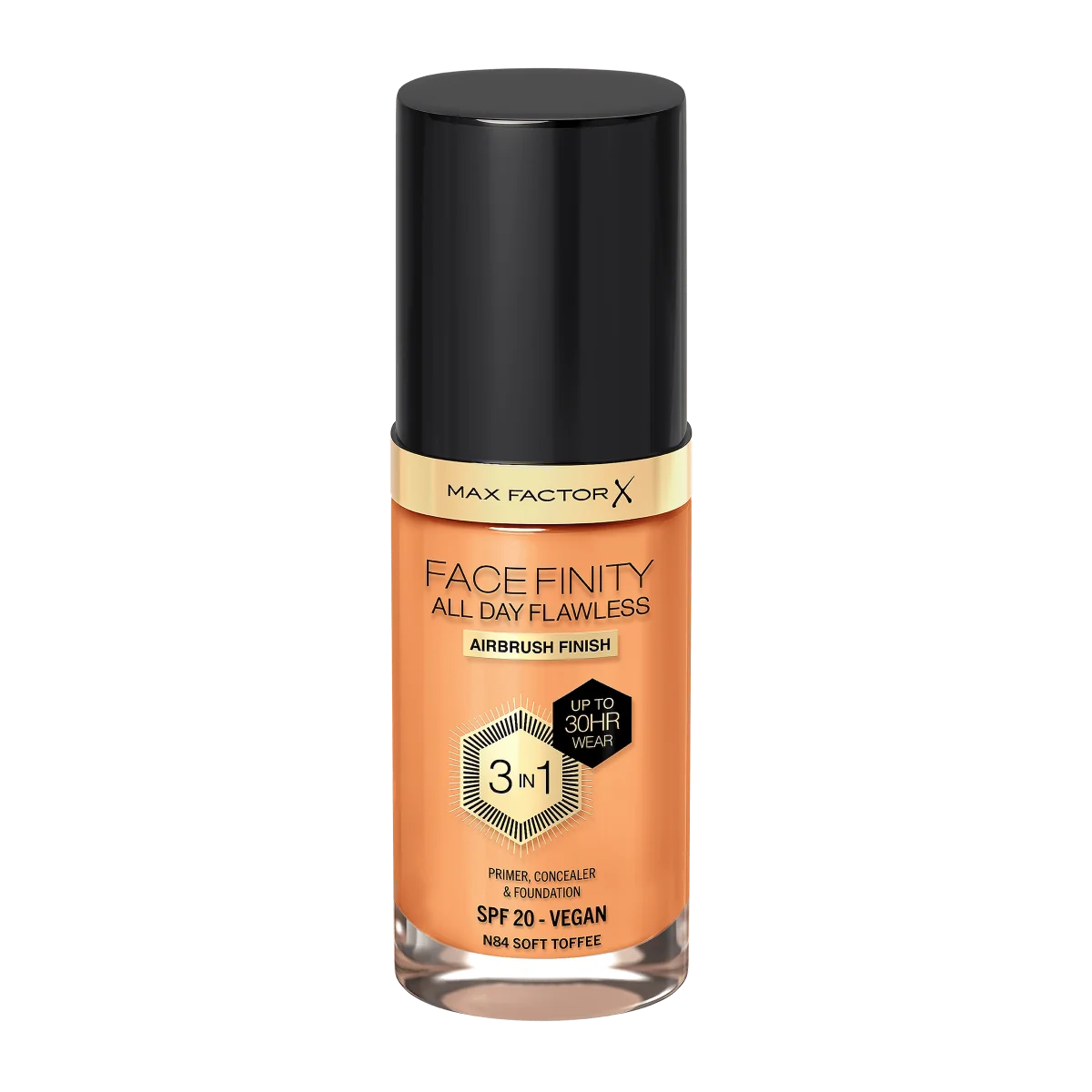 Max Factor Facefinity All Day Flawless podkład do twarzy 3w1 Soft Toffee, 30 ml