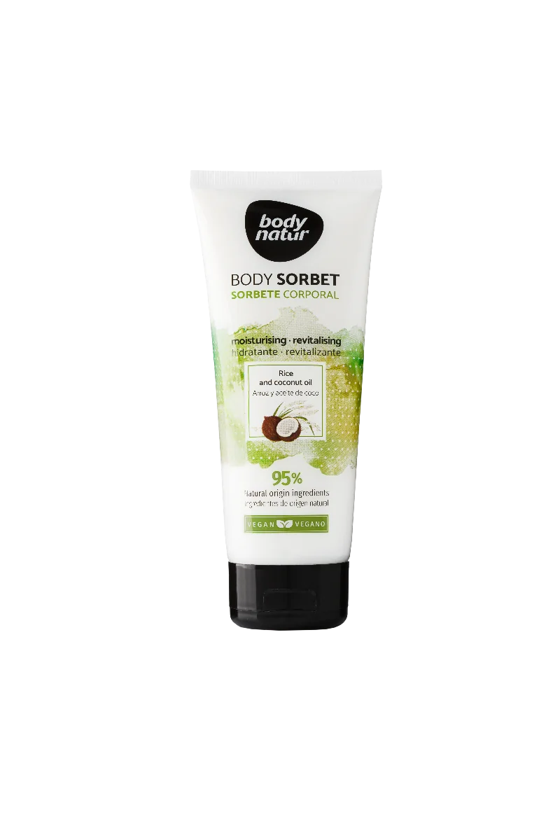 Body Natur sorbet do ciała olej kokosowy, ryż, 200 ml