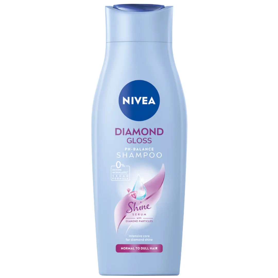 Nivea Diamond Gloss szampon do włosów, 400 ml