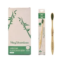 Hey! Bamboo bambusowa szczoteczka do zębów średnia (medium), 1 szt.