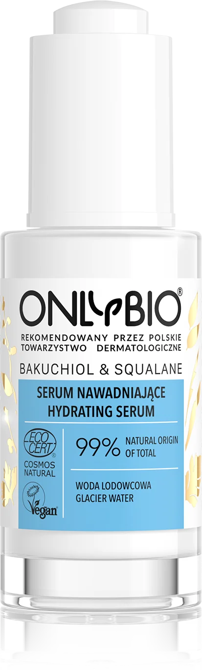 OnlyBio Bakuchiol & Skwalan serum nawadniające, 30 ml