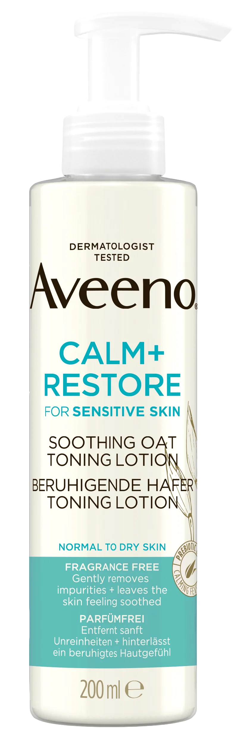 Aveeno® Calm + Restore™, odżywczy żelowsiany do mycia, 200 ml