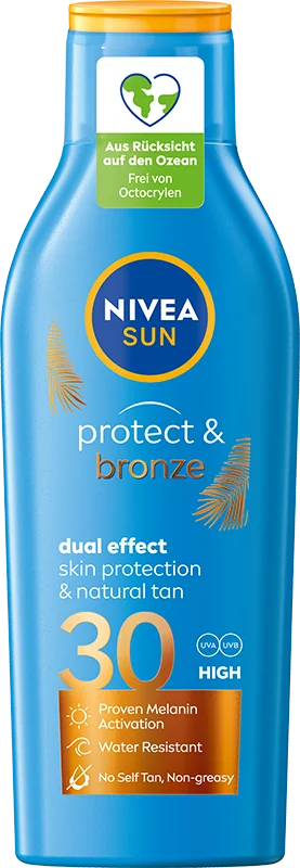 Nivea Sun Protect & Bronze balsam do opalania, SPF 30, 200 ml