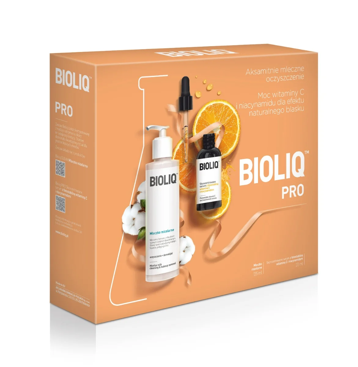 Bioliq Pro, zestaw kosmetyków do twarzy, 20 ml + 135 ml