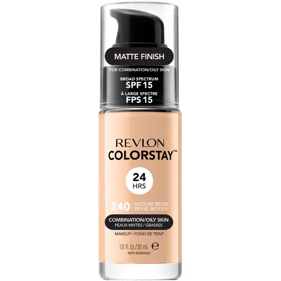 Revlon ColorStay podkład do cery mieszanej i tłustej, nr 240 Medium Beige, 30 ml