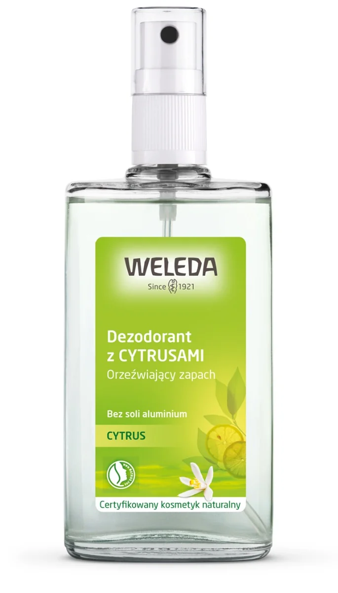 Weleda, dezodorant z cytrusami, 100 ml