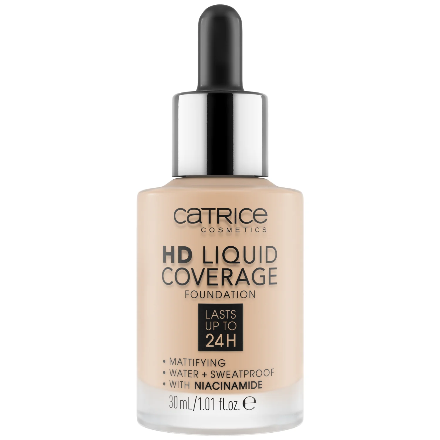 CATRICE Cosmetics HD Liquid Coverage Foundation podkład matujący 010 Light Beige, 30 ml