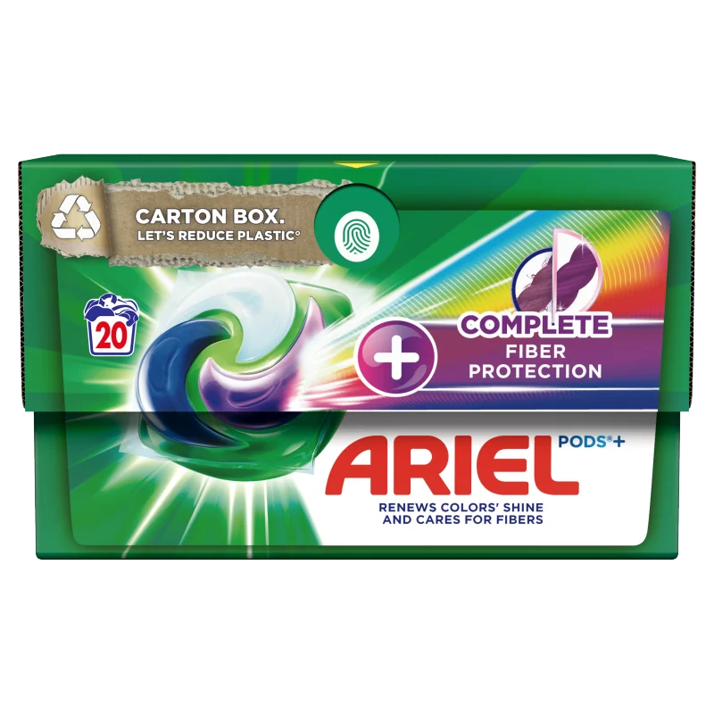 Ariel Complete Fiber Protection kapsułki do prania, 20 szt.