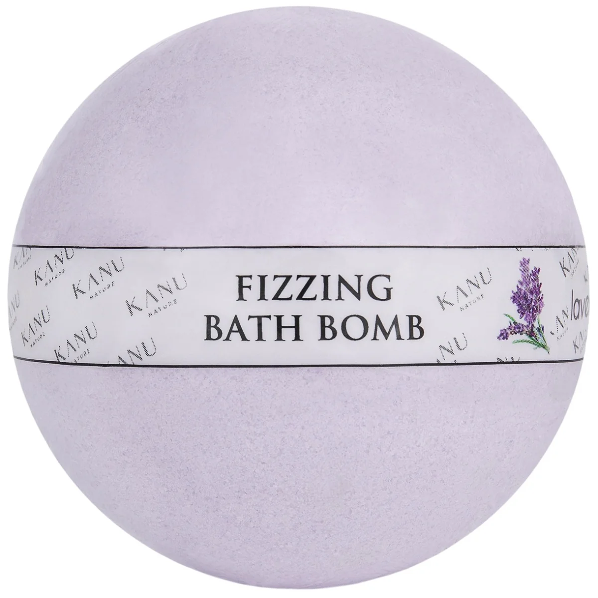 Kanu Nature Fizzing Bath Bomb kula musująca lawendowa, 160 g