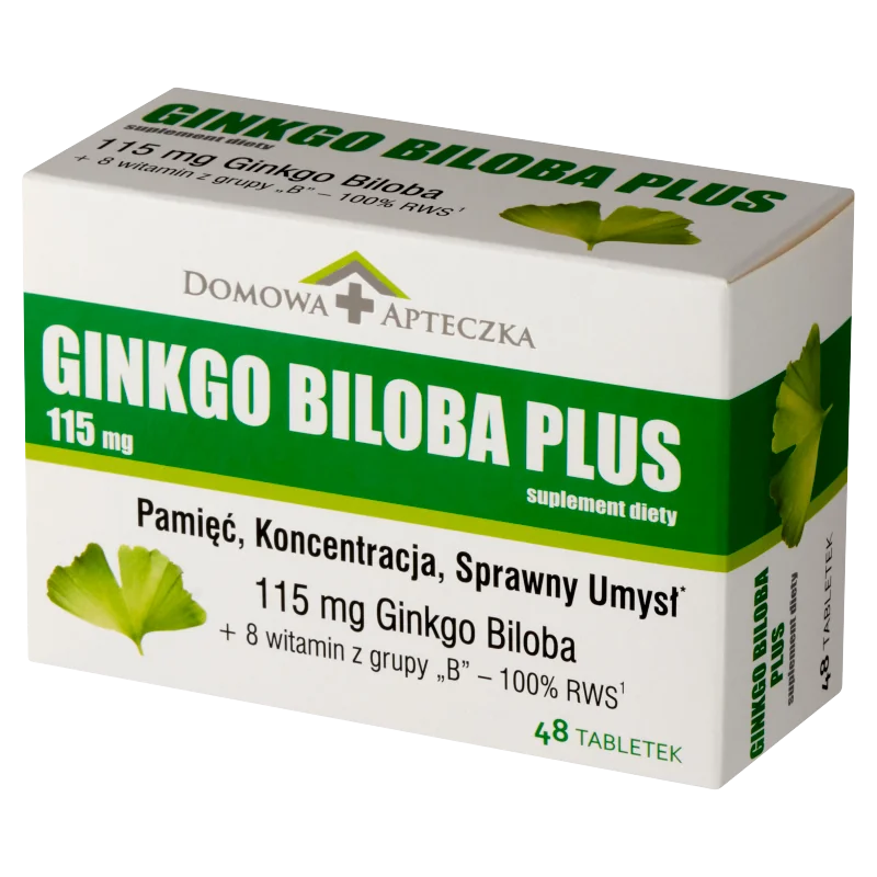 Ginkgo Biloba Plus 48 tabletek