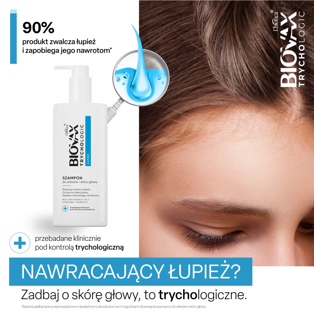 Biovax Trychologic Łupież szampon do włosów i skóry głowy, 200 ml