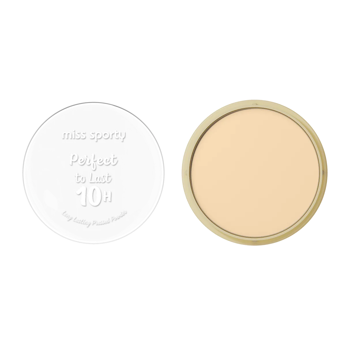 Miss Sporty Perfect To Last 10H Matujący puder do twarzy nr 050 Transparent, 9 g 