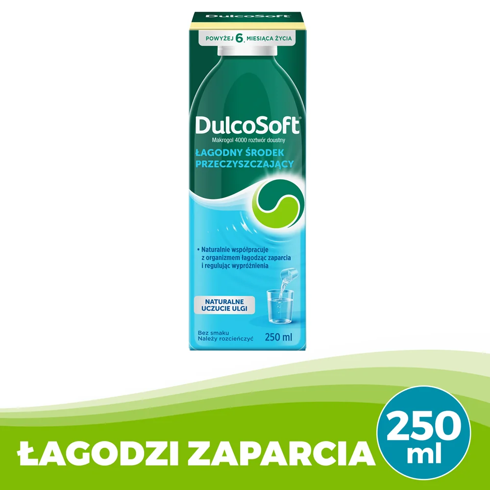 DulcoSoft Makrogol 4000, roztwór doustny, 250 ml